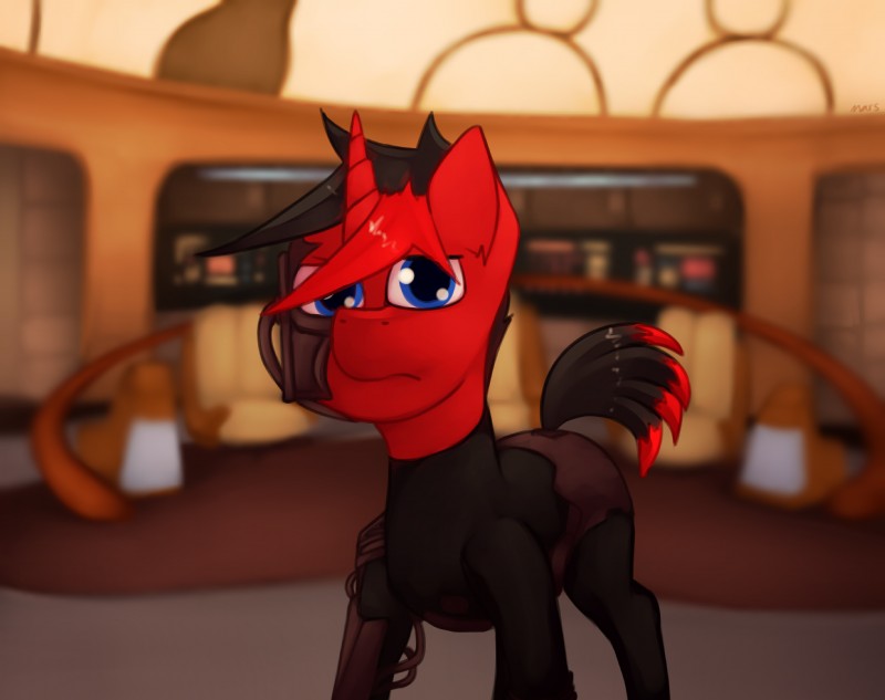 fan character and garnet blade (my little pony and etc) created by marsminer