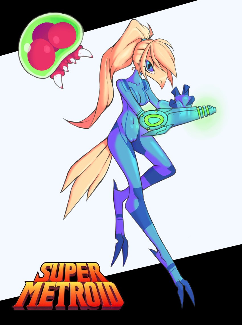 samus aran (super metroid and etc) created by ponporio