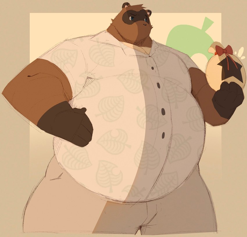 tom nook (animal crossing and etc) created by tkckid