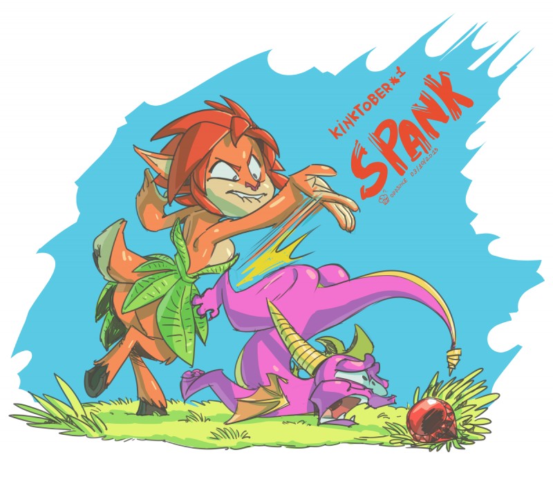 elora and spyro (spyro reignited trilogy and etc) created by oddjuice
