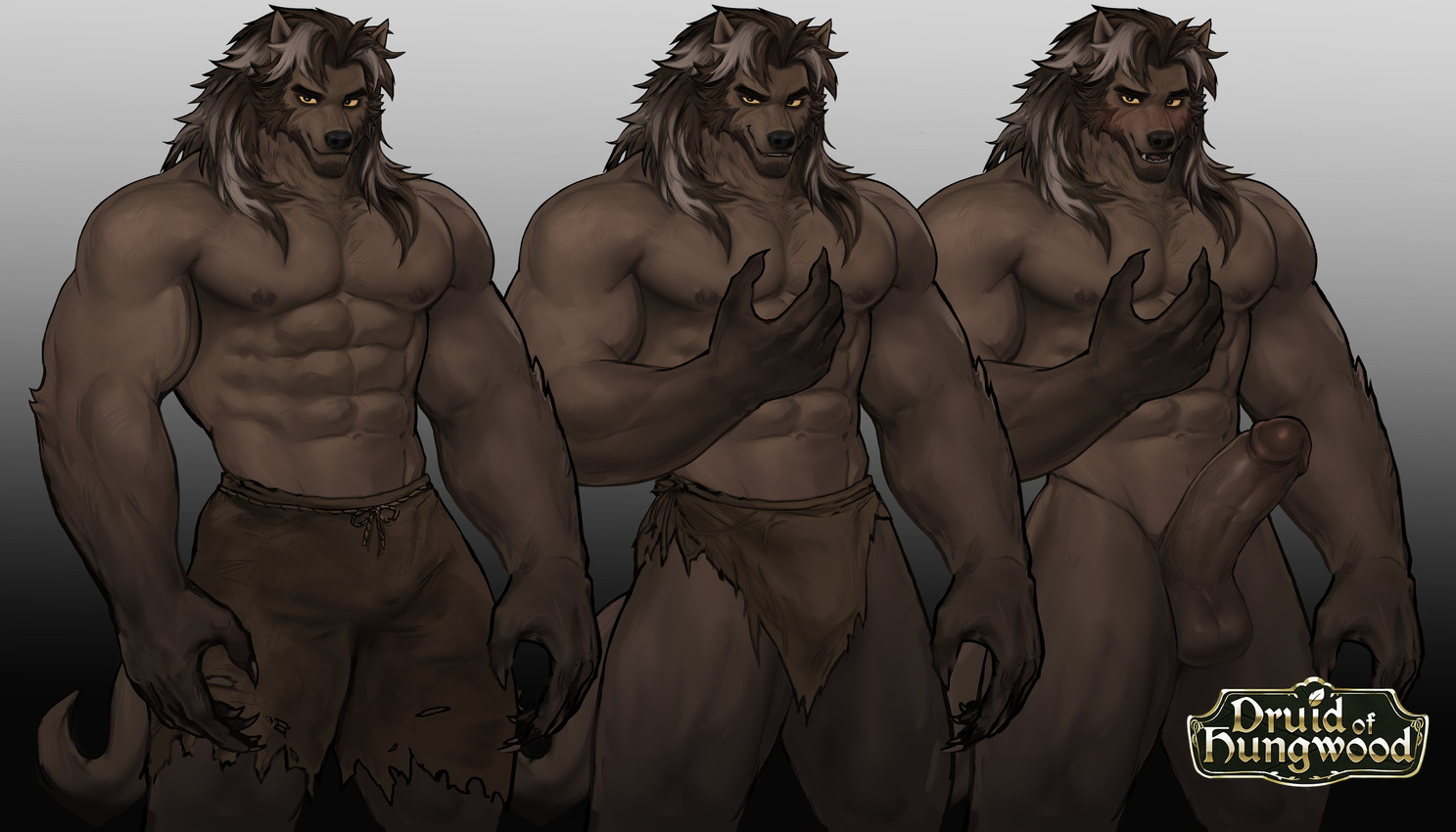 abs anthro balls biceps big_penis bottomwear clothed clothing erection genitals glans hair humanoid_genitalia humanoid_penis loincloth male muscular muscular_anthro muscular_male nipples nude pants pecs penis solo tail torn_clothing dopq druid_of_hungwood mythology clint_(druid_of_hungwood) canid canine mammal mythological_canine mythological_creature werecanid werecanine werecreature werewolf absurd_res hi_res
