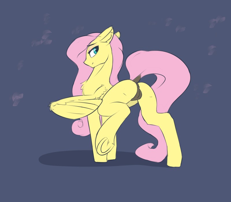 fluttershy (friendship is magic and etc) created by phenyanyanya and third-party edit