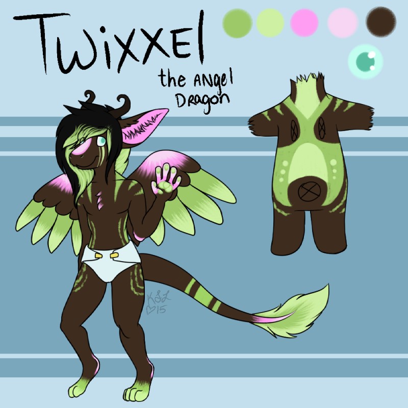 twixxel minty (mythology) created by unknown artist and unknown artist signature