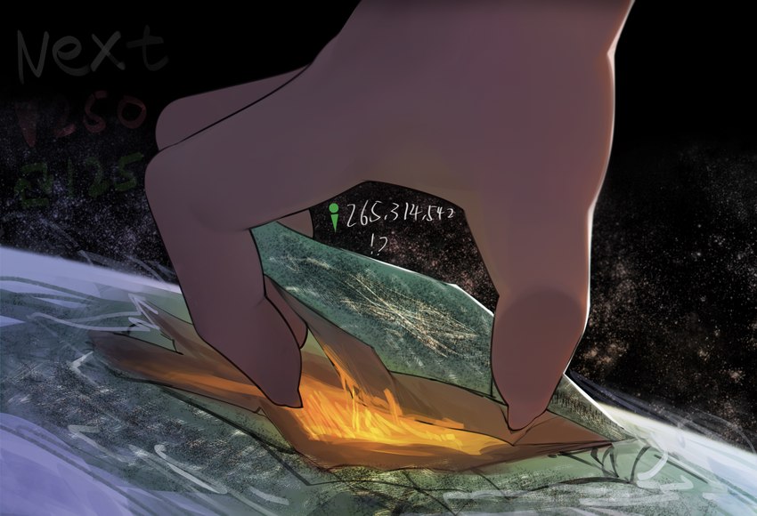 anthro city destruction earth fur giga macro male planet planet_destruction solo ti-suger nintendo pokemon eevee generation_1_pokemon pokemon_(species) absurd_res hi_res