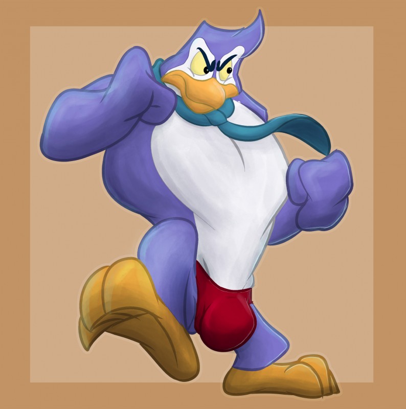 bulge male solo mezasalvador los_pintin bepo_pintin avian bird penguin absurd_res hi_res