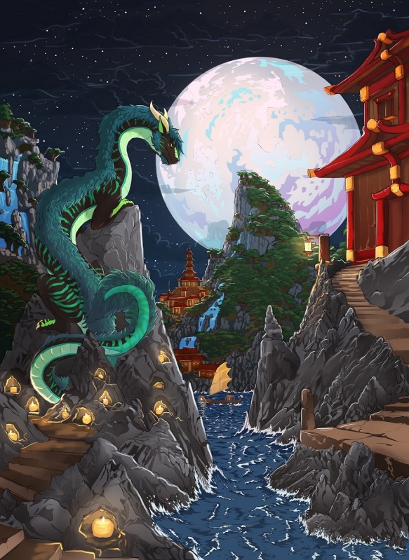 noodle (east asian mythology and etc) created by aaros