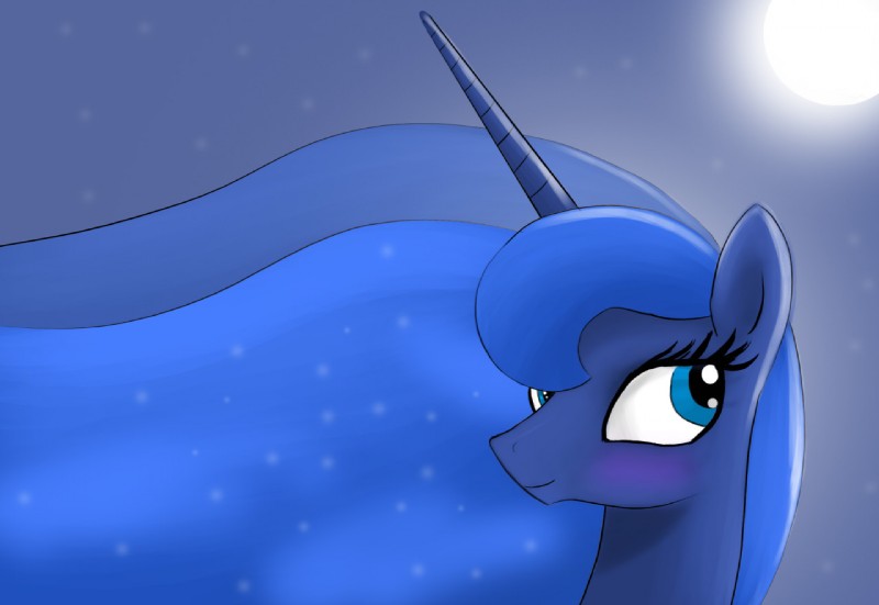 princess luna (friendship is magic and etc) created by twiren