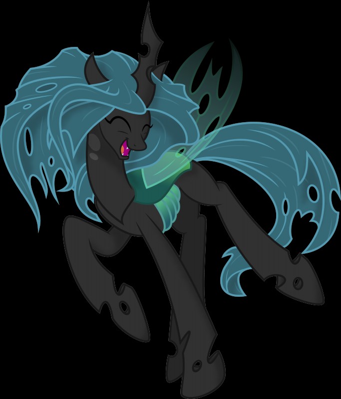 queen chrysalis (friendship is magic and etc) created by spier17