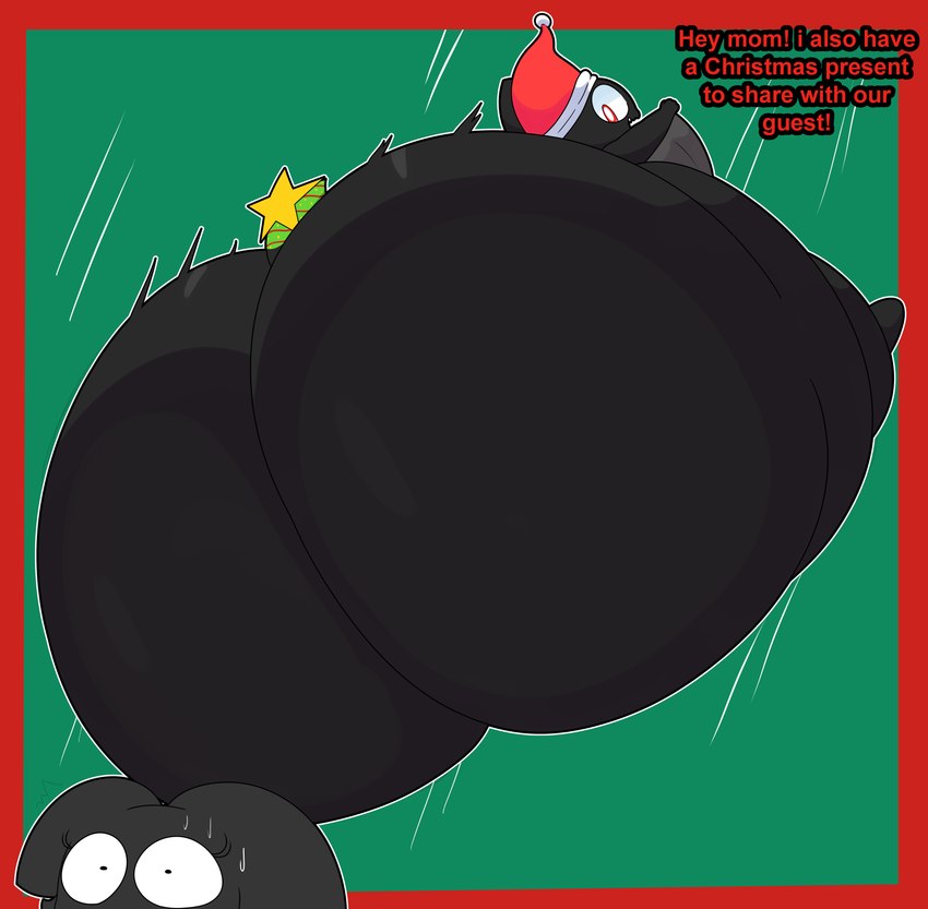 anthro big_butt butt christmas_clothing christmas_headwear clothing dot_eyes duo exclamation_point female hat headgear headwear holidays huge_butt huge_thighs hyper hyper_butt hyper_thighs nude red_eyes santa_hat text thick_thighs cyandrive98 christmas batt_the_bat heart_(cyandrive98) bat mammal 2024 absurd_res english_text hi_res daughter_(lore) mother_(lore) mother_and_child_(lore) mother_and_daughter_(lore) parent_(lore) parent_and_child_(lore) parent_and_daughter_(lore)