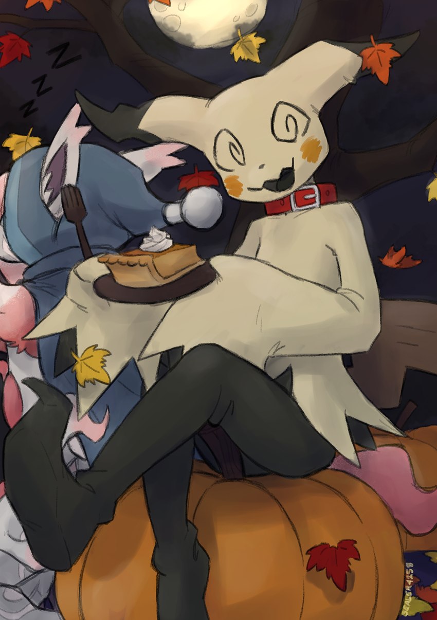 mimi and seal (halloween and etc) created by sealer4258