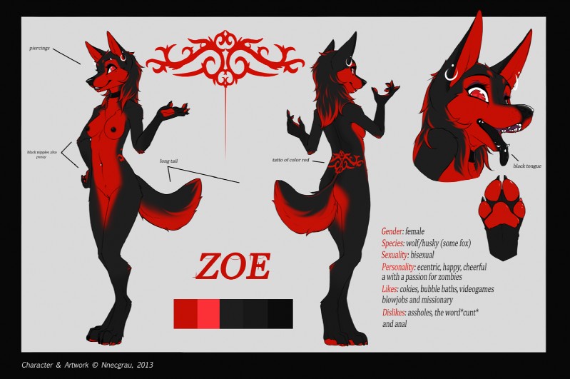 zoe created by nnecgrau