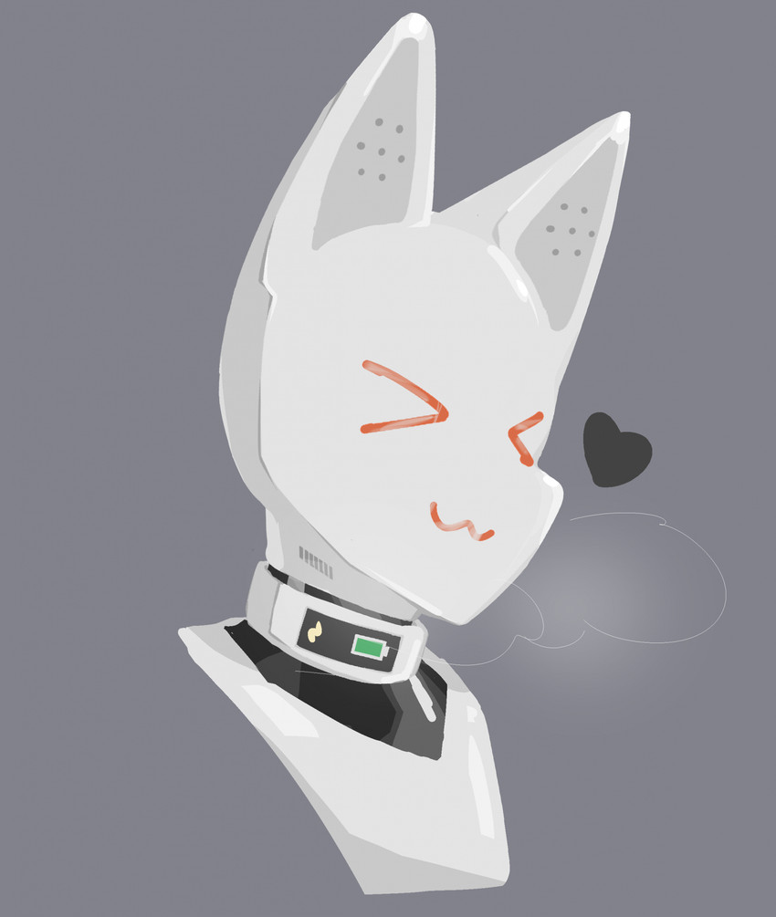 >_< anthro biped collar eyes_closed gimp gimp_mask latex male mask sensory_deprivation shock_collar submissive submissive_anthro submissive_male white_latex iniratua canid canine canis mammal wolf 2023 hi_res icon