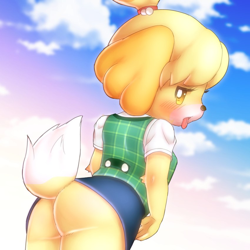 isabelle (animal crossing and etc) created by bunnag