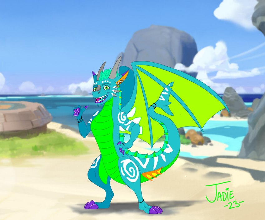 opal (spyro the dragon and etc) created by bombastic