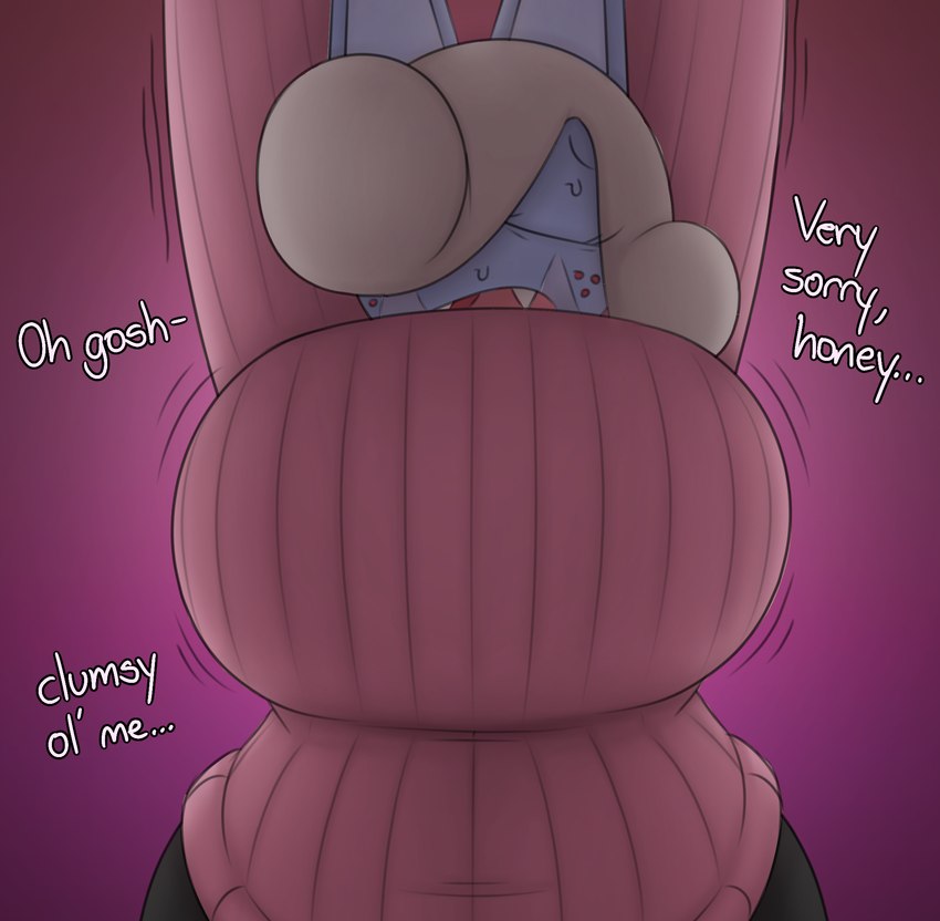 anthro apologizing_to_viewer apology breasts clothed clothing dialogue ear_piercing female fur hair mature_anthro mature_female piercing short_stack simple_background solo sweater text thick_thighs topwear chunknudies jenny_(chunknudies) animal_humanoid felid felid_humanoid feline feline_humanoid felis humanoid mammal mammal_humanoid digital_media_(artwork) english_text hi_res