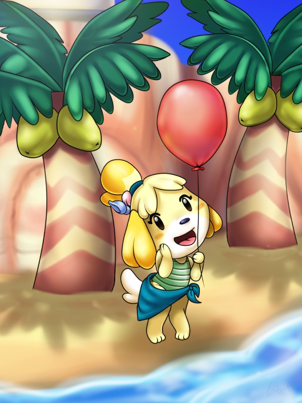isabelle (animal crossing and etc) created by scittykitty