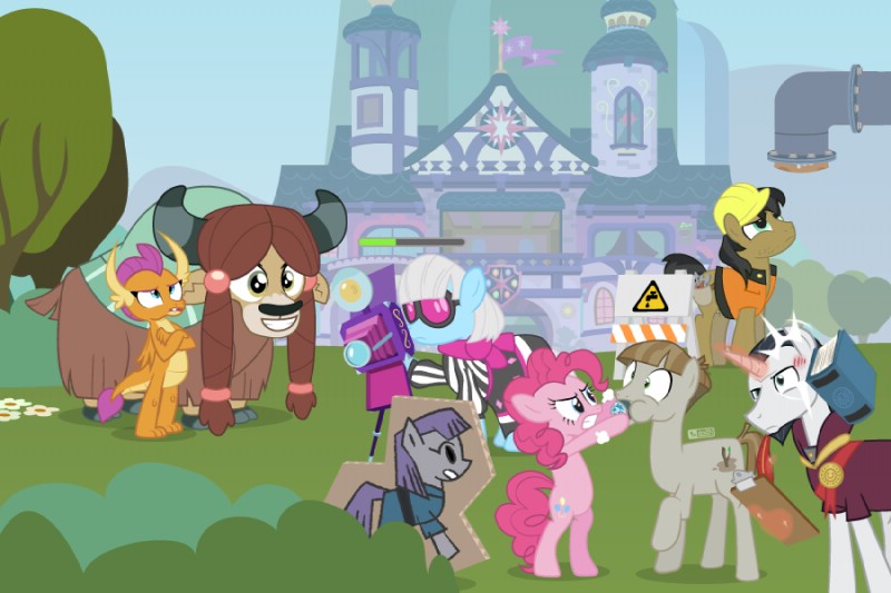 book camera cardboard clothing female feral geode group leaking levitation magic male progress_bar rulebook tail water dm29 friendship_is_magic hasbro my_little_pony mythology chancellor_neighsay_(mlp) maud_pie_(mlp) mudbriar_(mlp) photo_finish_(mlp) pinkie_pie_(mlp) smolder_(mlp) yona_yak_(mlp) bovid bovine dragon equid equine horse mammal mythological_creature mythological_scalie pony scalie yak 2018 3:2