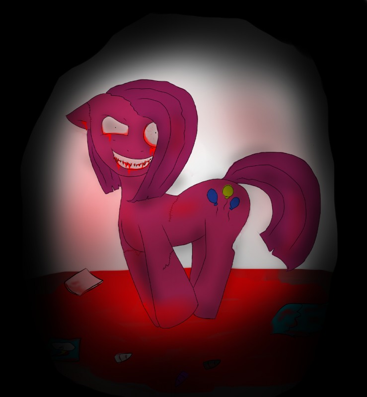 pinkamena and pinkie pie (cupcakes (mlp fanfic) and etc) created by xxbloodlustbiatchxx