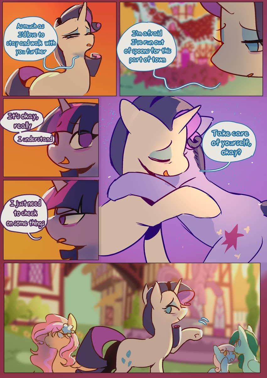 rarity and twilight sparkle (friendship is magic and etc) created by sinful pie