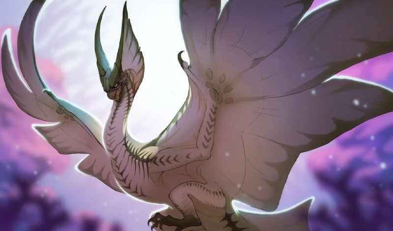 ambiguous_gender feral membrane_(anatomy) membranous_wings open_mouth solo teeth tongue wings grimmla capcom european_mythology monster_hunter mythology dragon flying_wyvern legiana mythological_creature mythological_scalie scalie western_dragon wyvern 2019