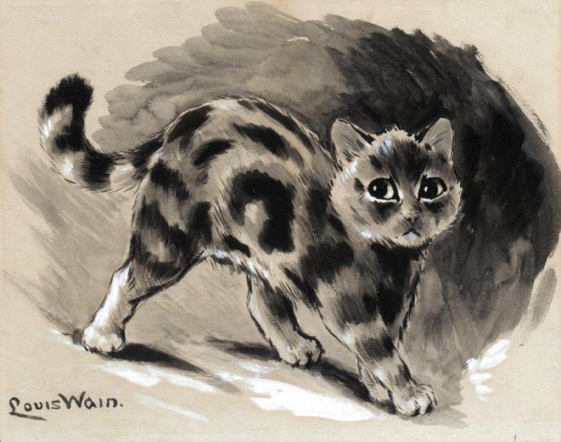 public domain and etc created by louis wain