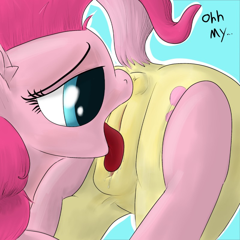 fluttershy and pinkie pie (friendship is magic and etc) created by xanthor