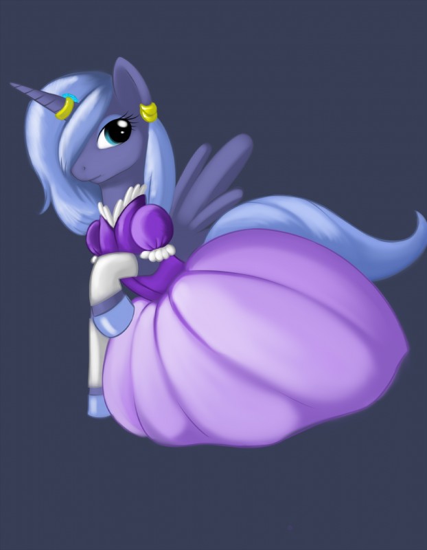 princess luna (friendship is magic and etc) created by kloudmutt