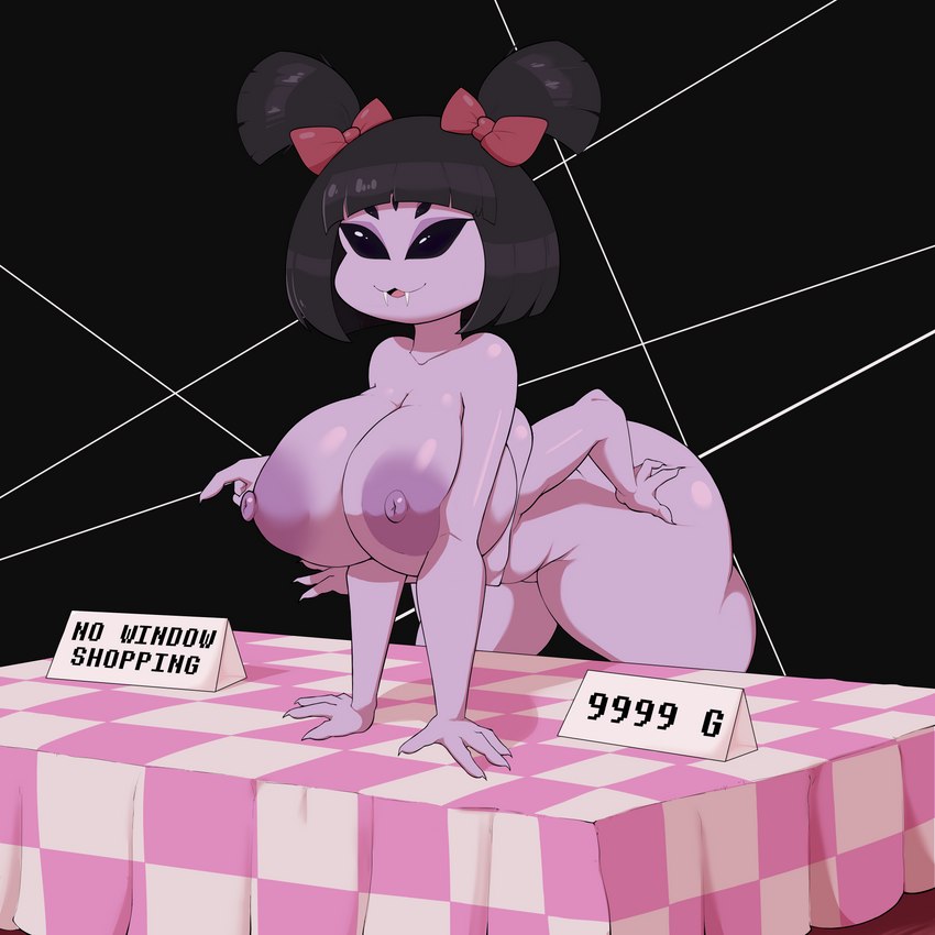 muffet (undertale (series) and etc) created by virito