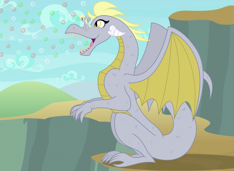 derpy hooves (friendship is magic and etc) created by badumsquish