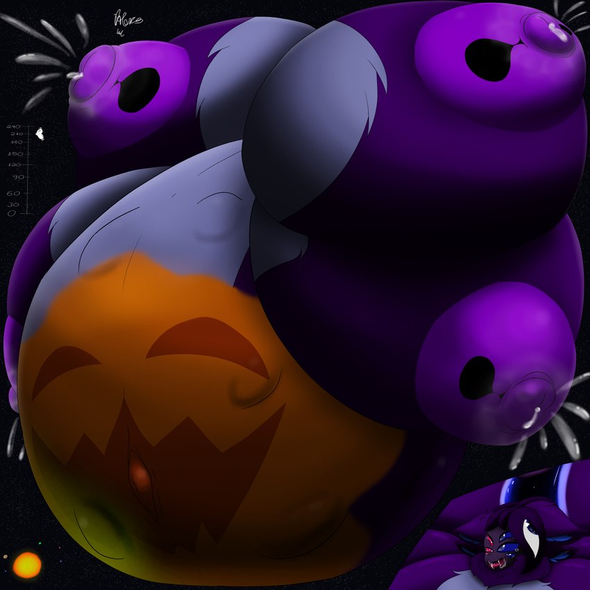 ahegao areola astronomical_hyper belly big_areola big_belly big_breasts bodypaint breasts holidays huge_belly huge_breasts hyper hyper_belly hyper_breasts hyper_pregnancy looking_pleasured multi_breast multi_eye pregnant project_alex halloween abissal 1:1 absurd_res hi_res