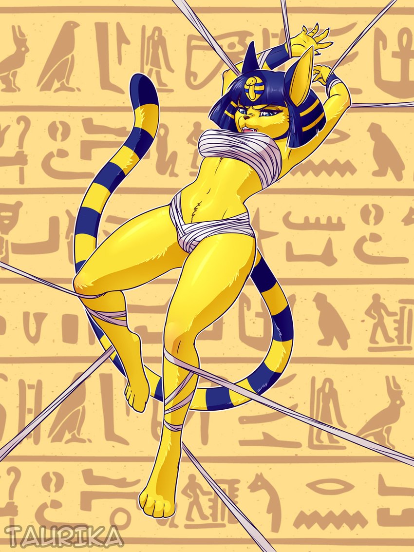 ankha (animal crossing and etc) created by taurika