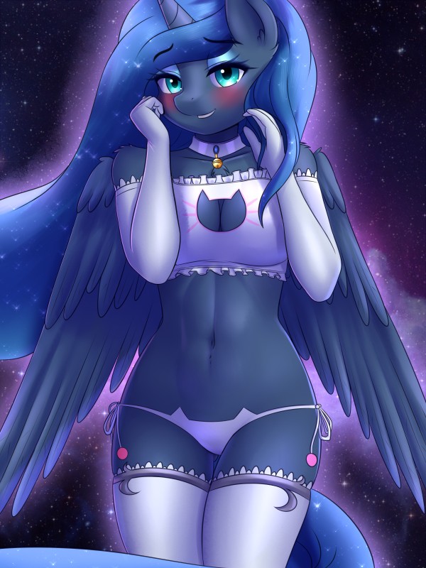 princess luna (friendship is magic and etc) created by twistedscarlett60