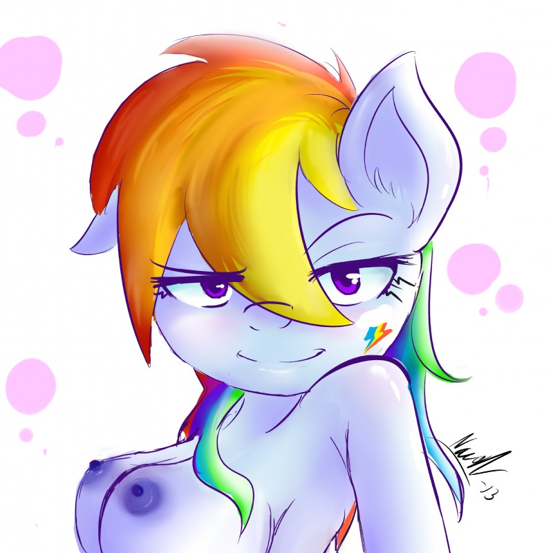 rainbow dash (friendship is magic and etc) created by nac0n and nachan