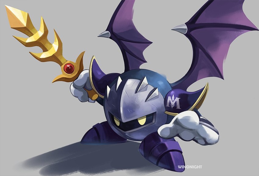 meta knight (kirby (series) and etc) created by winonight