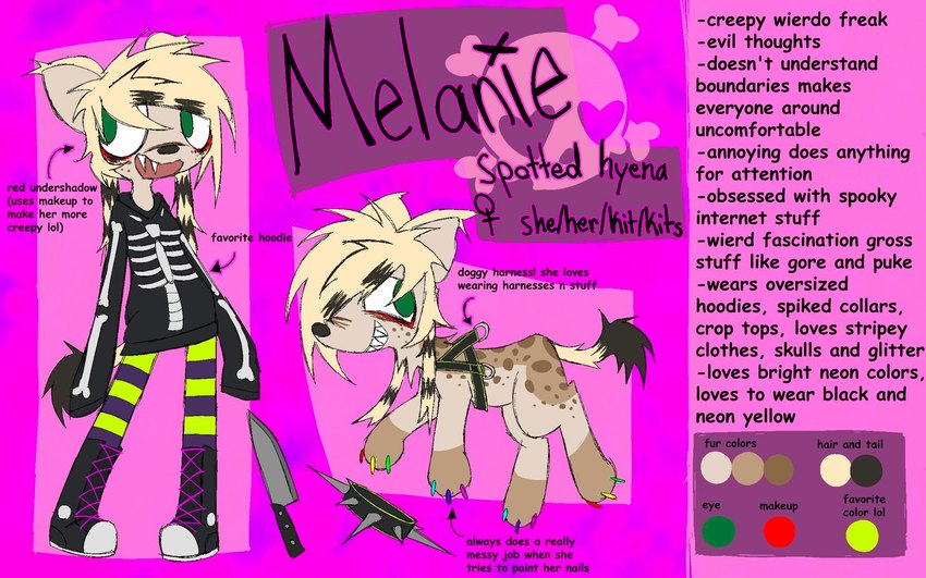 melanie created by lilstarlite