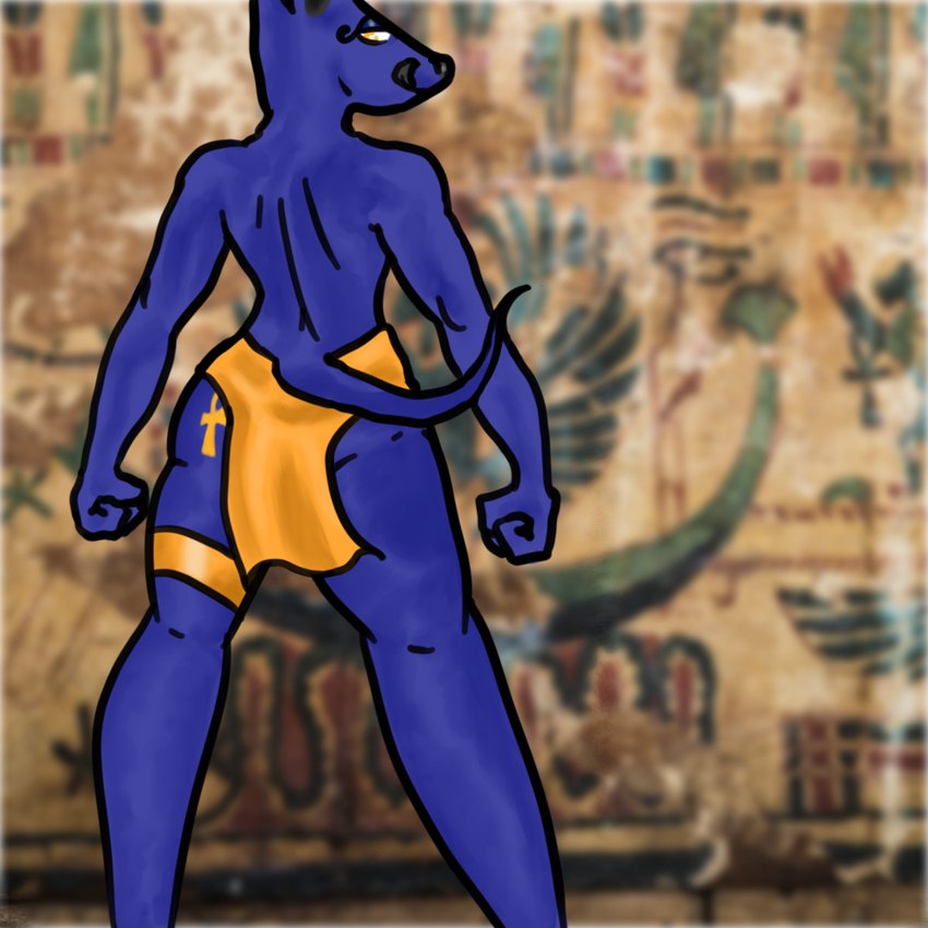 anubis (middle eastern mythology and etc) created by lazghul