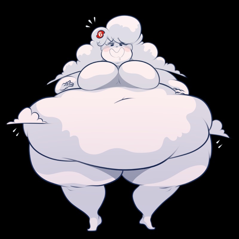 belly big_belly big_breasts blush bodily_fluids breasts cloud drooling featureless_breasts female flying_sweatdrops huge_breasts hurricane navel not_furry obese obese_female obese_humanoid open_mouth open_smile overweight overweight_female overweight_humanoid personification saliva smile solo sweat sweatdrop thick_thighs ridiculouscake hurricane_irma air_creature air_humanoid elemental_creature elemental_humanoid humanoid hurricane_humanoid living_hurricane 1:1 alpha_channel hi_res