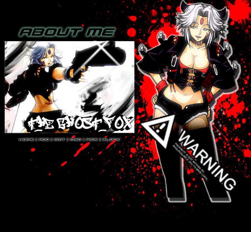 action_pose black_clothing breasts button_(fastener) cleavage clothed clothing female forehead_gem gem grey_hair gun hair half-closed_eyes holding_gun holding_object holding_ranged_weapon holding_weapon horn narrowed_eyes navigation_bar_links not_furry paint_splatter pose ranged_weapon solo spiky_hair tan_body tan_skin text undone_shorts warning weapon yellow_eyes unknown_artist bandai_namco capcom project_x_zone sega saya_(namco_x_capcom) canid canine humanoid mammal werecanid werecanine werecreature werefox alpha_channel english_text