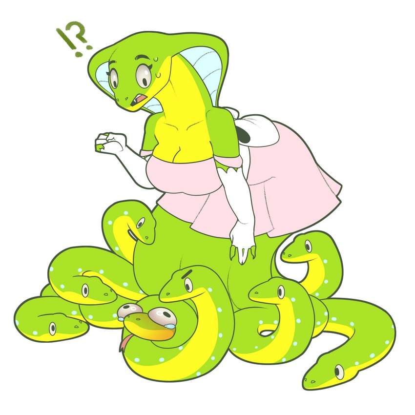 ancillary_head anguiped apode clothing dress female forked_tongue legless serpentine solo strangling tongue tongue_out evehly sylene_(blissey1) draconcopode reptile scalie snake 1:1 digital_media_(artwork) hi_res