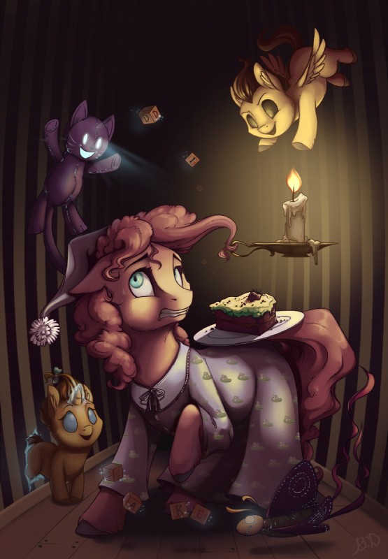 cake candle candlestick dessert doll female feral food fraternal_twins group horn 28gooddays badday28 friendship_is_magic hasbro my_little_pony mythology pinkie_pie_(mlp) pound_cake_(mlp) pumpkin_cake_(mlp) equid equine mammal mythological_creature mythological_equine unicorn 2016 hi_res brother_(lore) brother_and_sister_(lore) sibling_(lore) sister_(lore) twins_(lore)