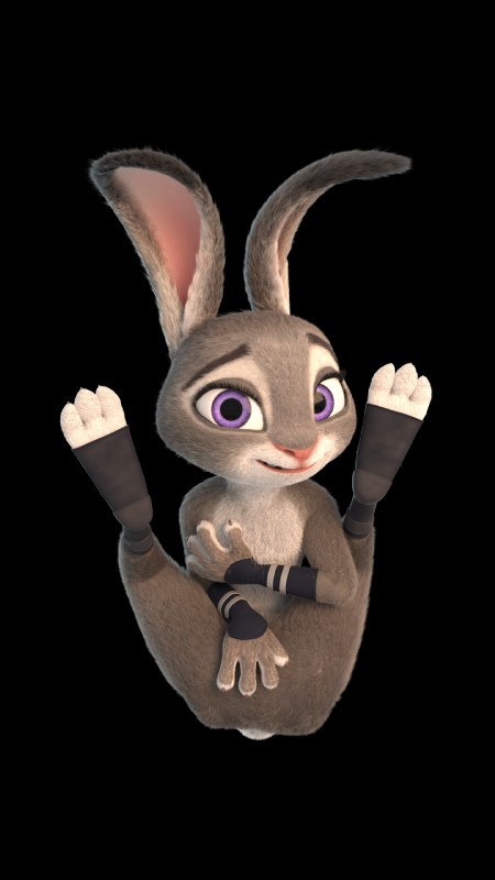 anthro biped feet female flexible frontbend model nude paws simple_background sitting solo machv99 splatypi disney zootopia judy_hopps lagomorph leporid mammal rabbit 3d_(artwork) 9:16 alpha_channel digital_media_(artwork) hi_res