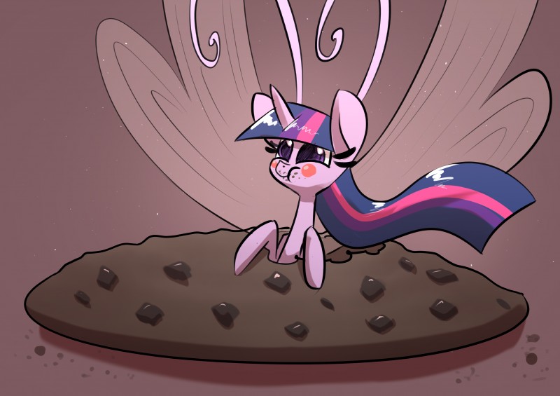 alternate_species cookie eating female feral food solo underpable friendship_is_magic hasbro my_little_pony twilight_sparkle_(mlp) breezie_(mlp) equid fairy mammal absurd_res hi_res