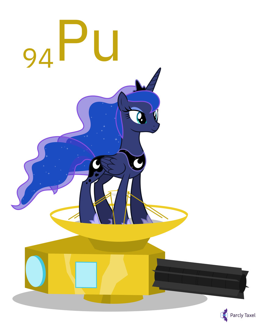 princess luna (friendship is magic and etc) created by parclytaxel