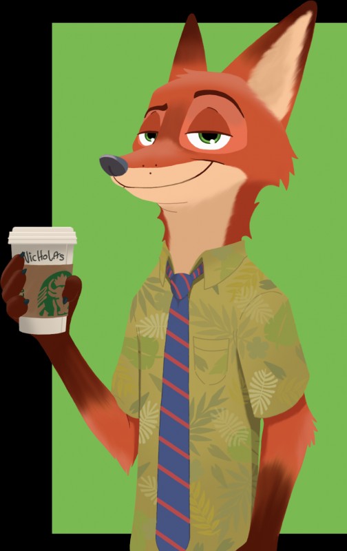 nick wilde (zootopia and etc) created by pokestudios