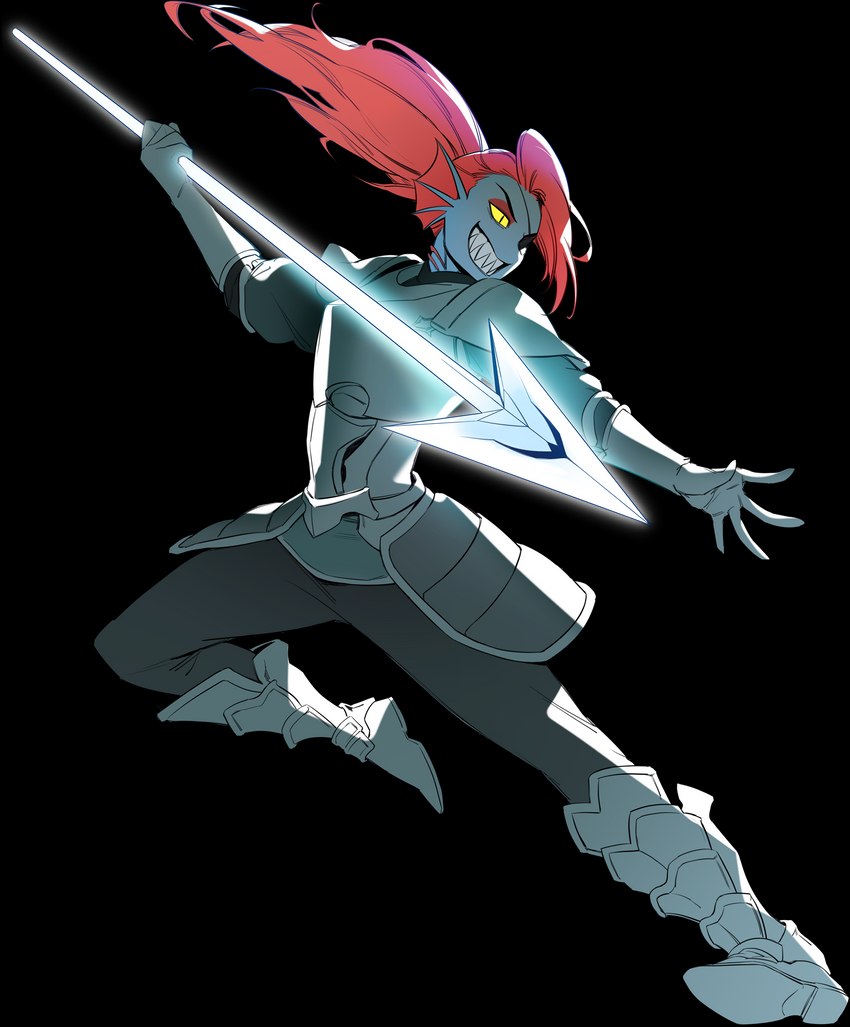 undyne (fire emblem heroes and etc) created by xia fei
