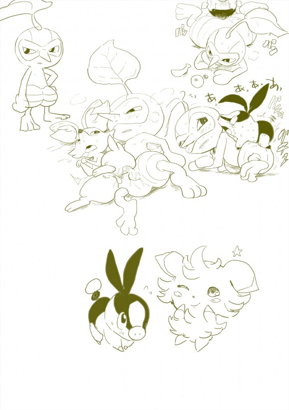 pokemon mystery dungeon and etc created by komarukoune