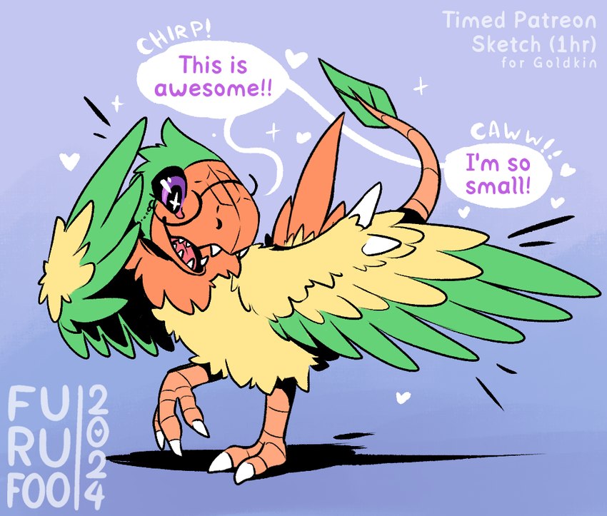 after_transformation alternate_color ambiguous_gender beak claws eyewear feet feral glasses happy talons text toe_claws toes transformation wings furufoo nintendo pokemon archen avian fossil_pokemon generation_5_pokemon pokemon_(species) reptile scalie english_text