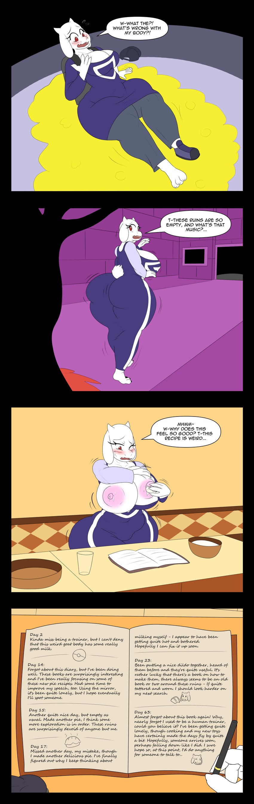toriel (undertale (series) and etc) created by drpolice