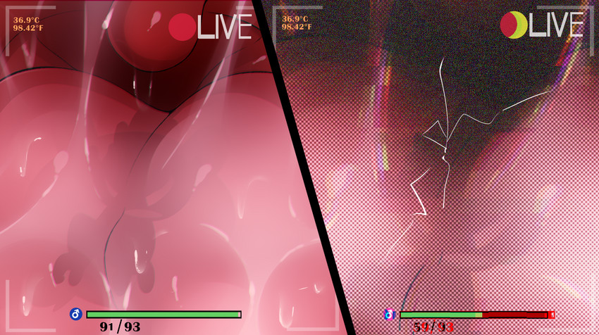 ambiguous_form ambiguous_gender bodily_fluids camera_view cracks destruction drooling first_person_view gameplay_mechanics gender_symbol gui health_bar imminent_vore male_symbol not_furry number oral_vore pink_tongue recording saliva saliva_on_tongue saliva_string soft_vore solo symbol temperature text throat tongue uvula vore tinymunch nintendo pokemon ambiguous_species cinderace generation_8_pokemon lagomorph leporid mammal pokemon_(species) 2019 digital_drawing_(artwork) digital_media_(artwork) hi_res shaded