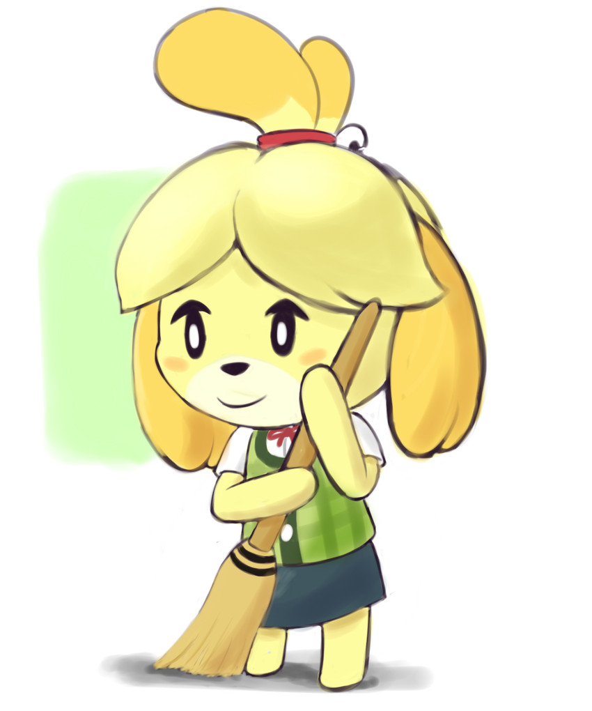 isabelle (animal crossing and etc) created by hitsuji